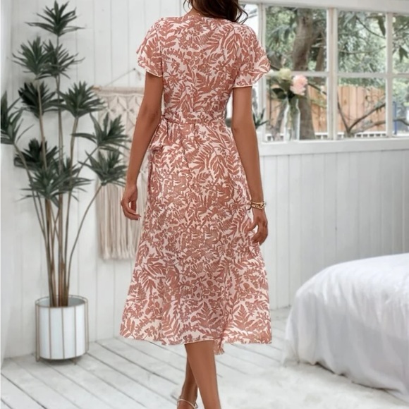 Floral Wrap Dress - Picture 3 of 7